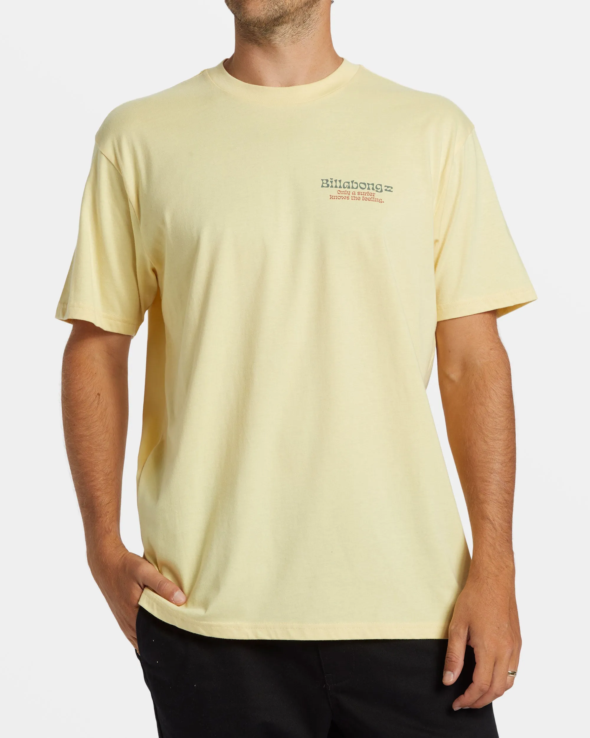 Twin Fins T-Shirt - Papaya sold by Billabong product image thumbnail 3