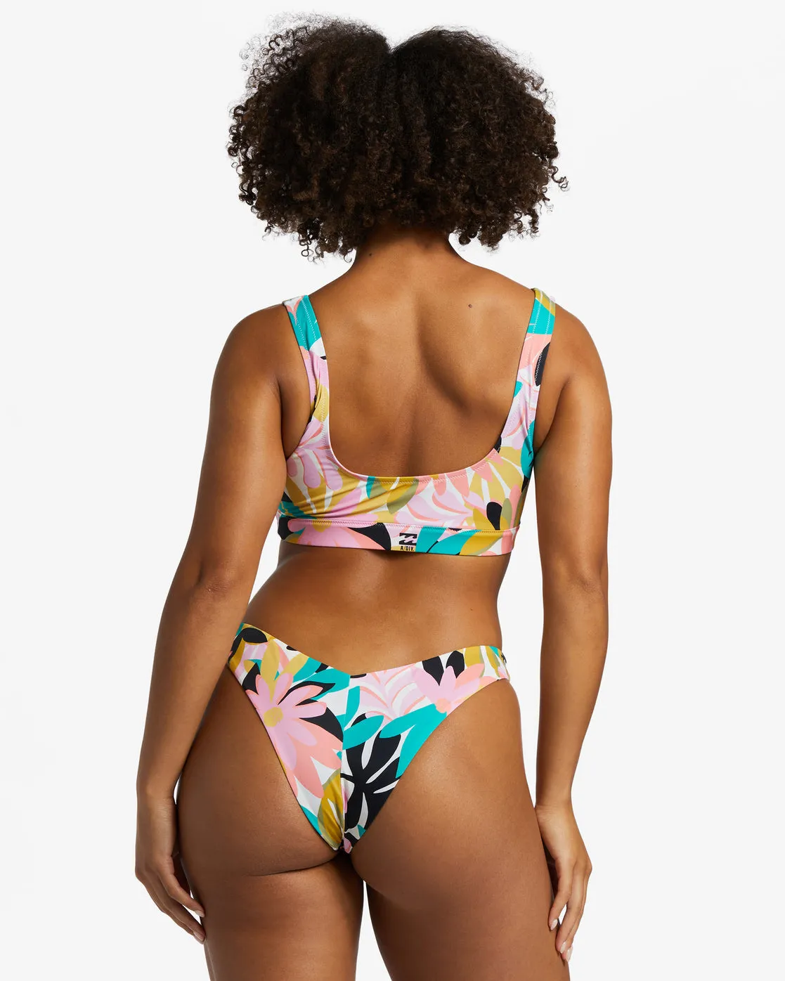 A/Div High Leg Upf 50 Bikini Bottoms - Black Multi 3 sold by Billabong product image thumbnail 5