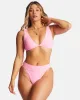 Tanlines Ava Tank Bikini Top - Pink Daze sold by Billabong
