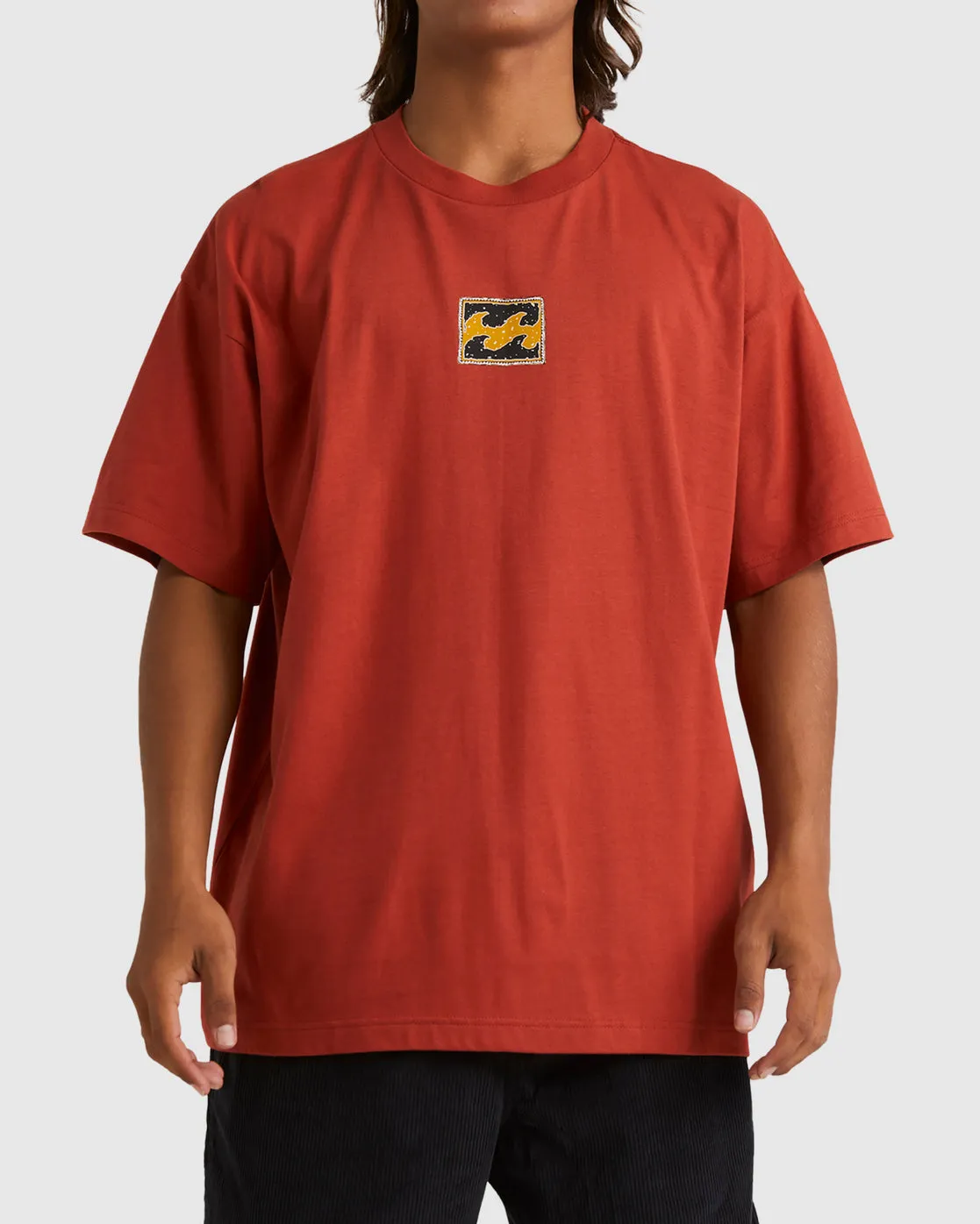 King Stringray Box Wave T-Shirt - Clay sold by Billabong product image thumbnail 3