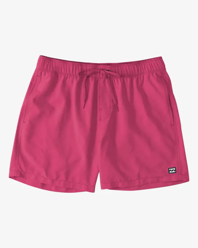 All Day Layback 16" Swim Trunks - Neon Pink sold by Billabong