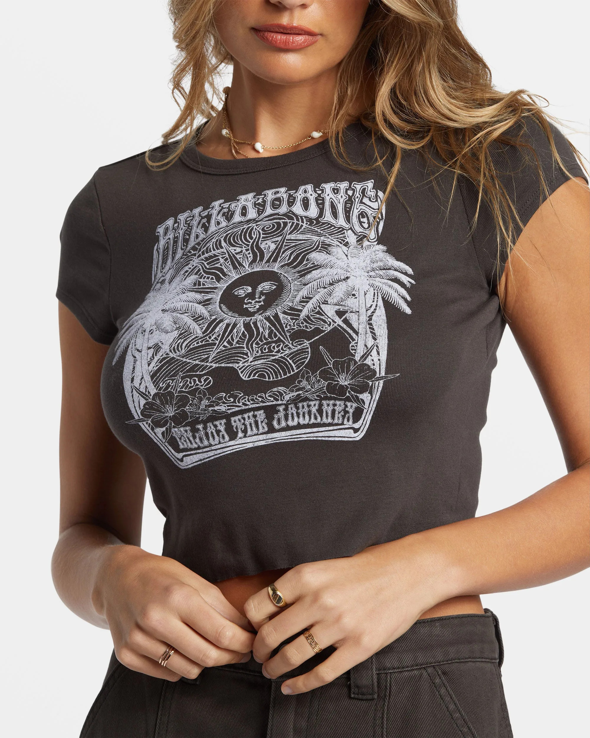 Sunrise To Sunset T-Shirt - Off Black sold by Billabong product image thumbnail 4