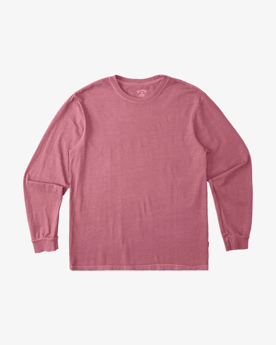 Essential Wave Washed Long Sleeve T-Shirt - Faded Rose sold by Billabong