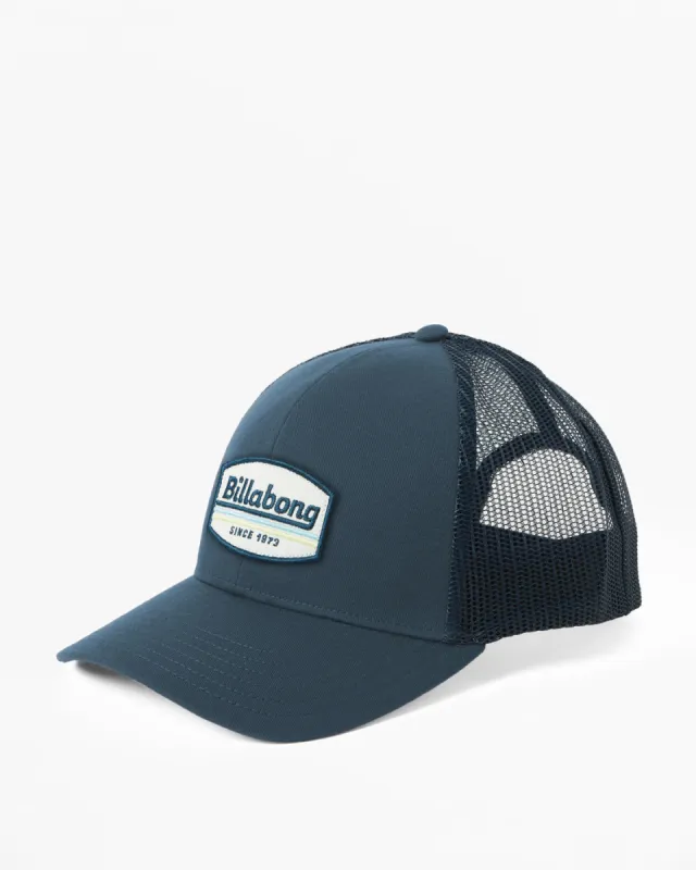 Walled Trucker Hat - Washed Blue sold by Billabong