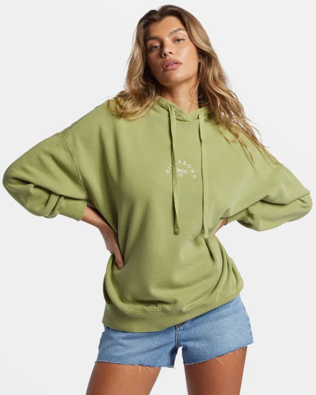 So Classic Hoodie - Avocado sold by Billabong