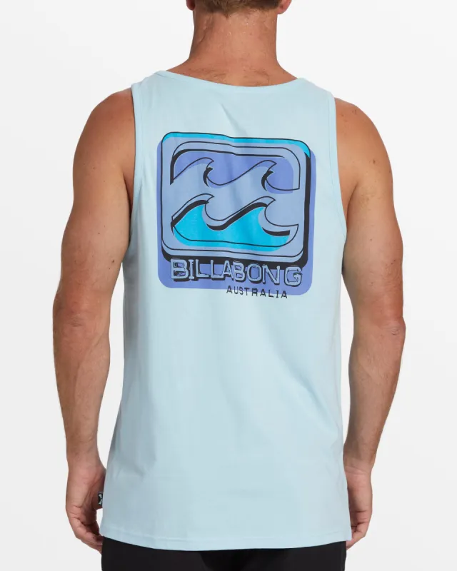 Crayon Wave Tank Top - Coastal sold by Billabong