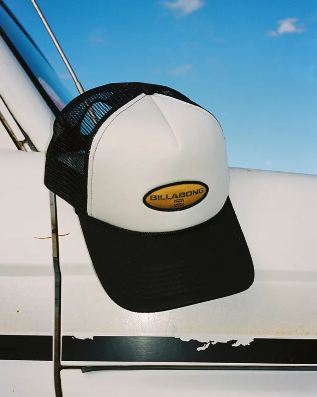 Riot Trucker Hat - Black sold by Billabong