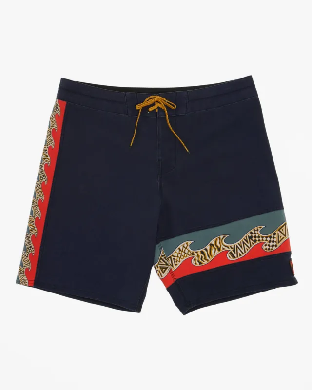 Burleigh Pro Performance 19" Boardshorts - Stealth sold by Billabong