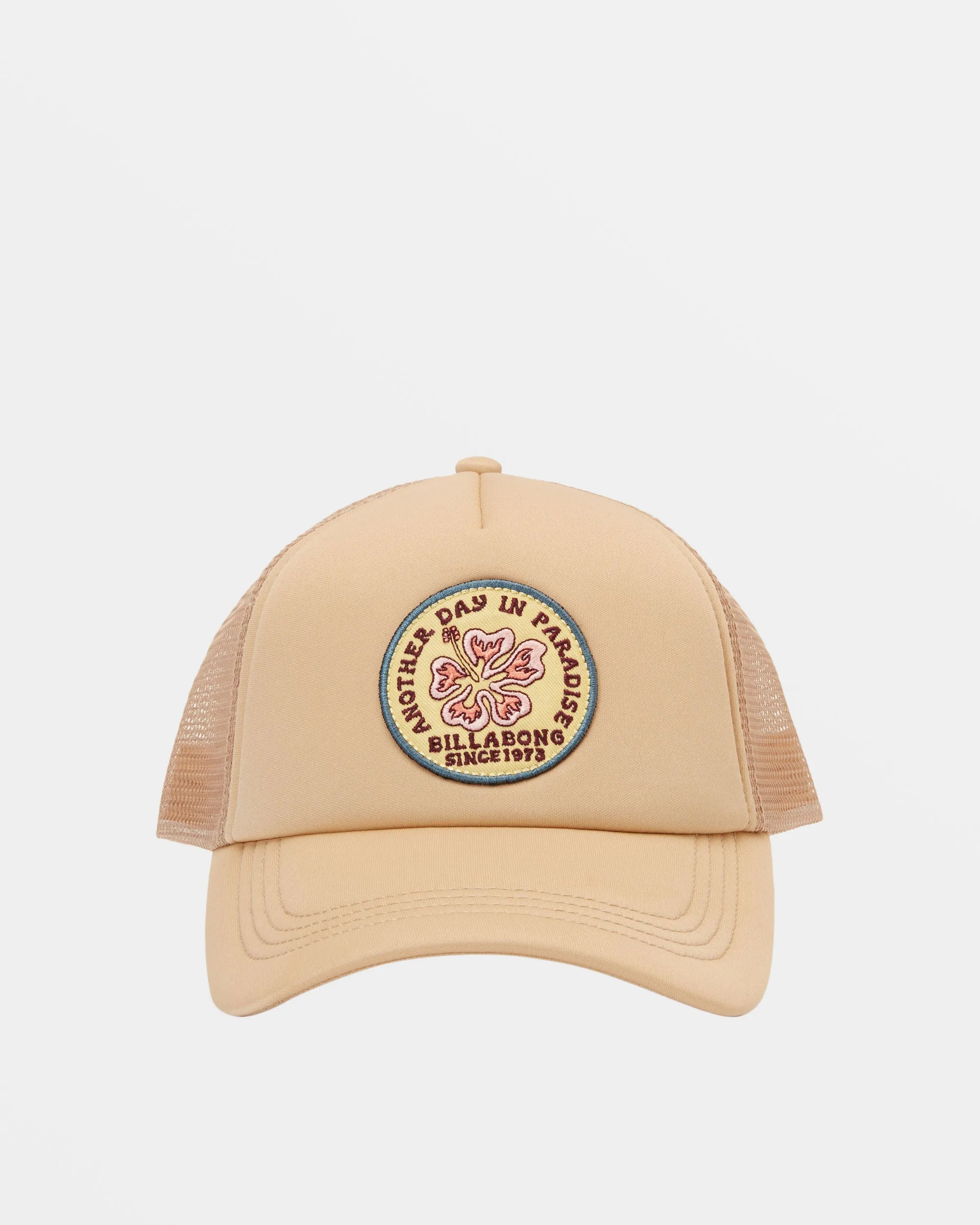 Across Waves Trucker Hat - Khaki sold by Billabong product image thumbnail 5