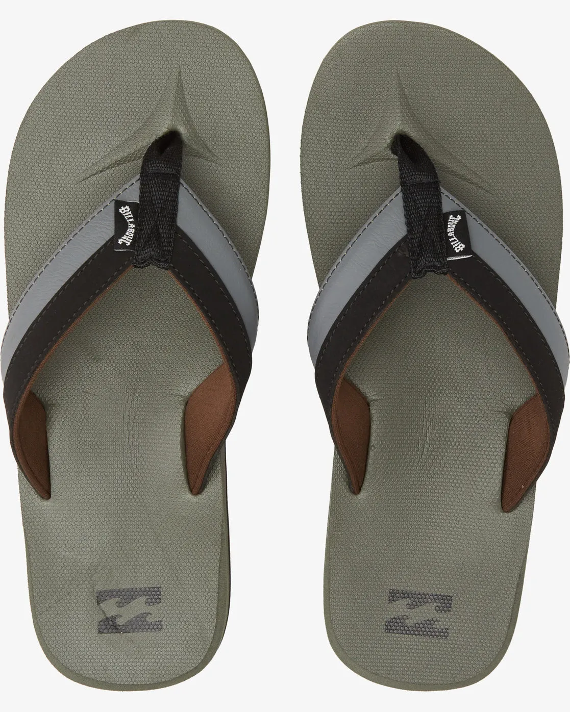 All Day Impact Slip-On Sandals - Military sold by Billabong