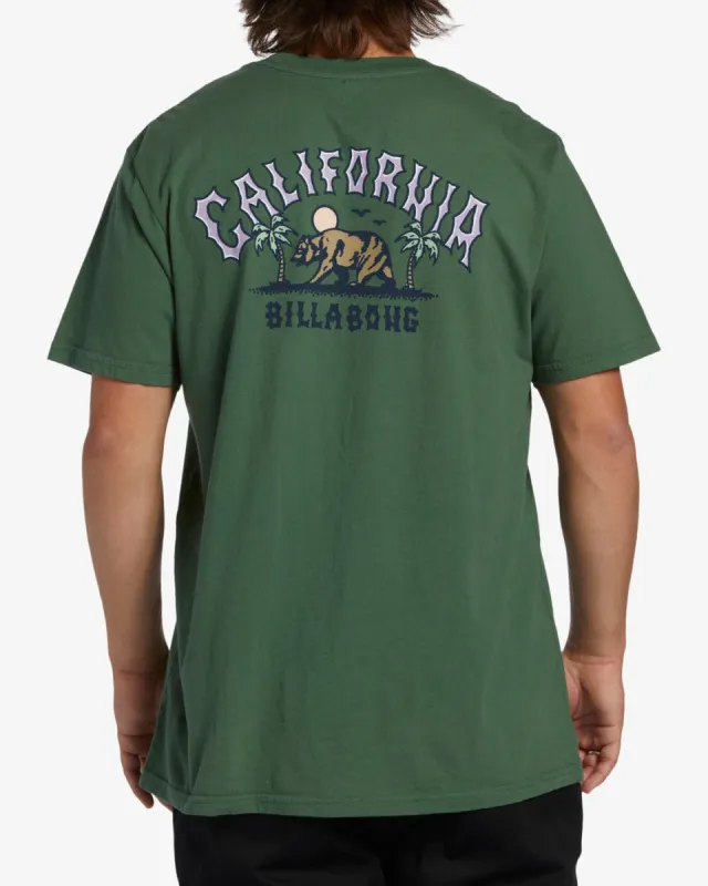 Arch California T-Shirt - Sage sold by Billabong
