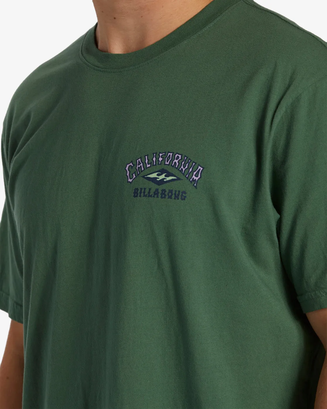 Arch California T-Shirt - Sage sold by Billabong product image thumbnail 3