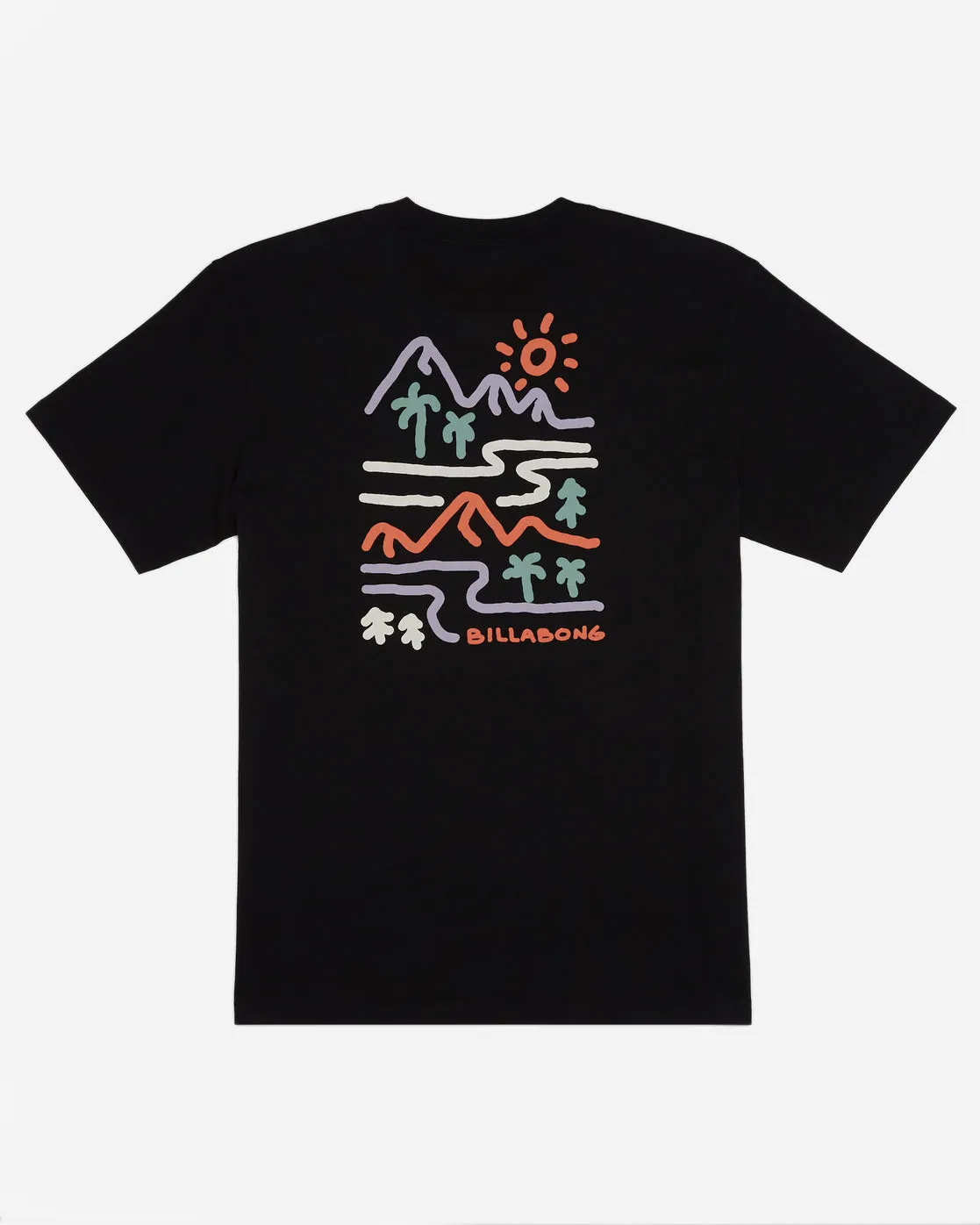 Panorama Short Sleeve T-Shirt - Black sold by Billabong product image thumbnail 5