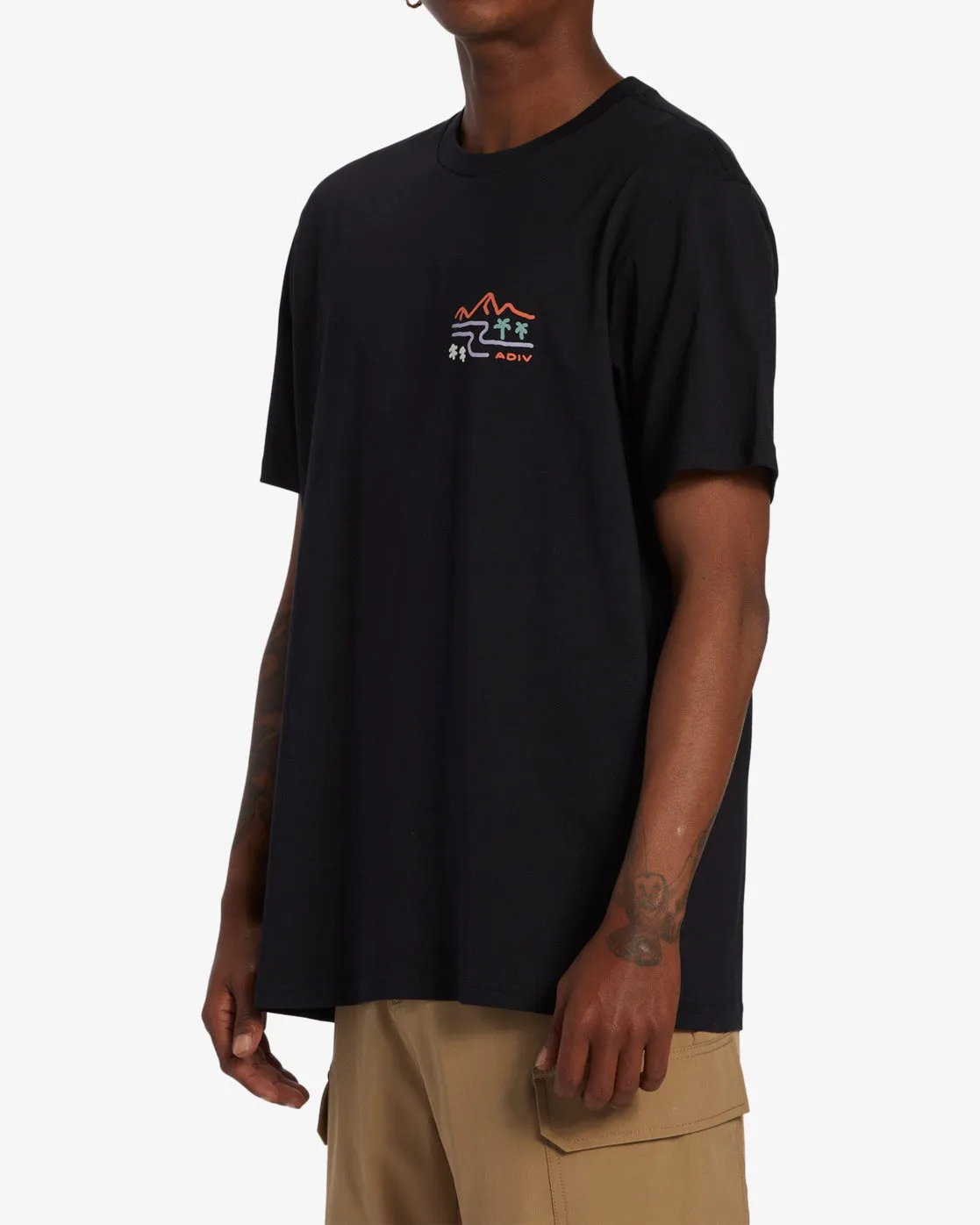 Panorama Short Sleeve T-Shirt - Black sold by Billabong product image thumbnail 4