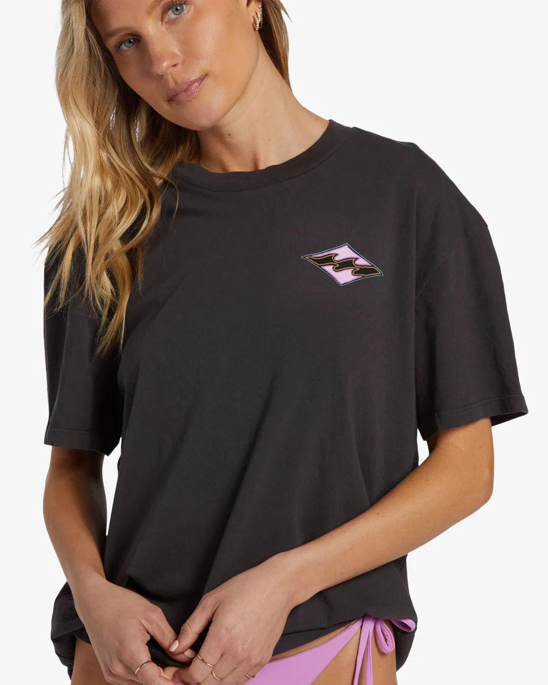 Bright Side T-Shirt - Off Black sold by Billabong product image thumbnail 4