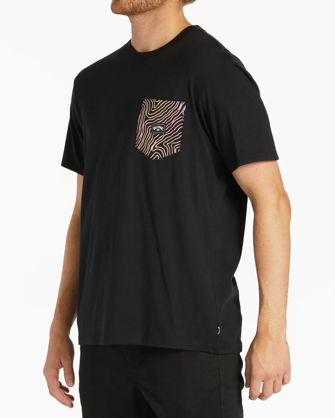 Team Pocket T-Shirt - Black sold by Billabong product image thumbnail 4