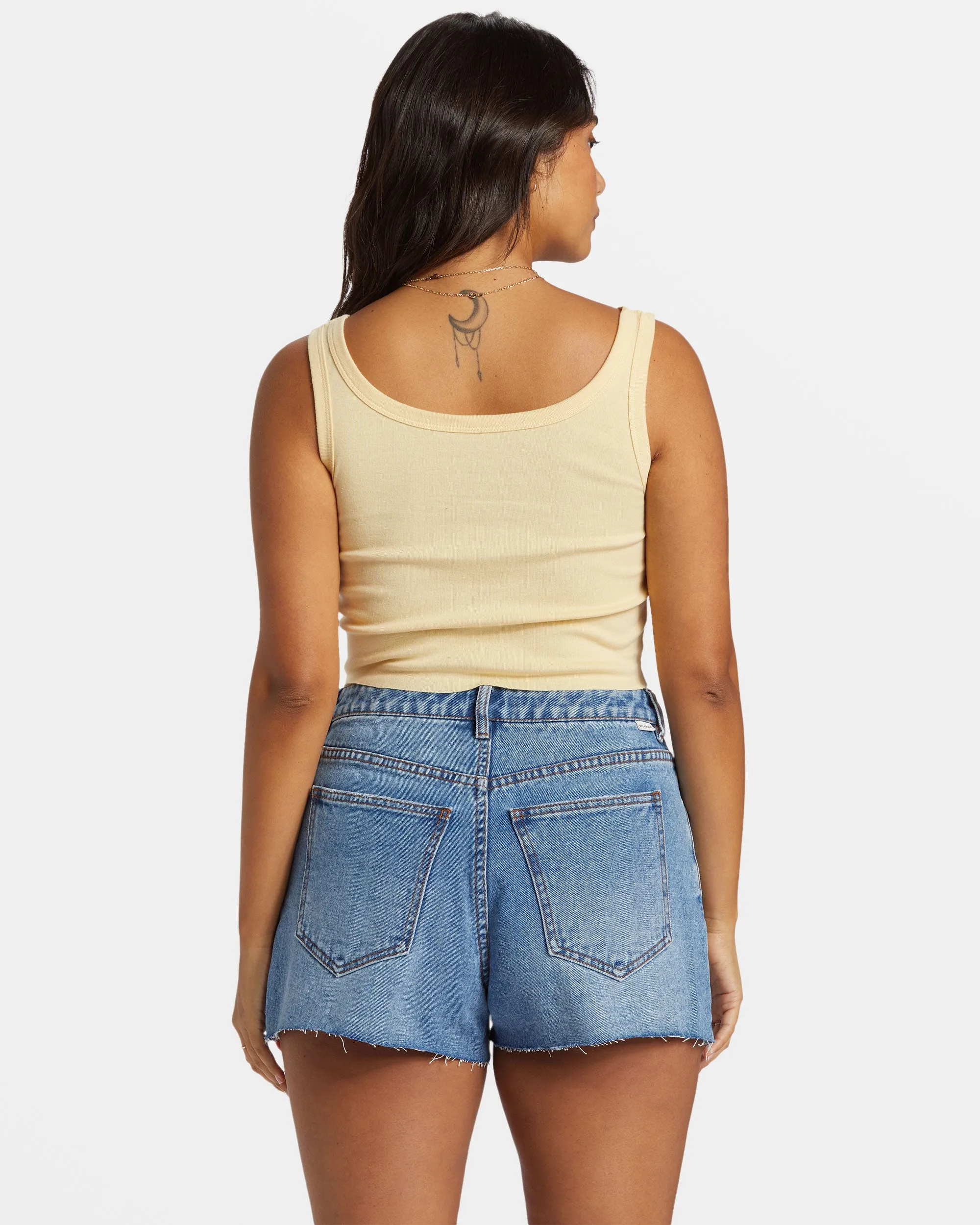 Escape To Nature Cropped Tank Top - Retro Yellow sold by Billabong product image thumbnail 2