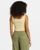 Escape To Nature Cropped Tank Top - Retro Yellow sold by Billabong