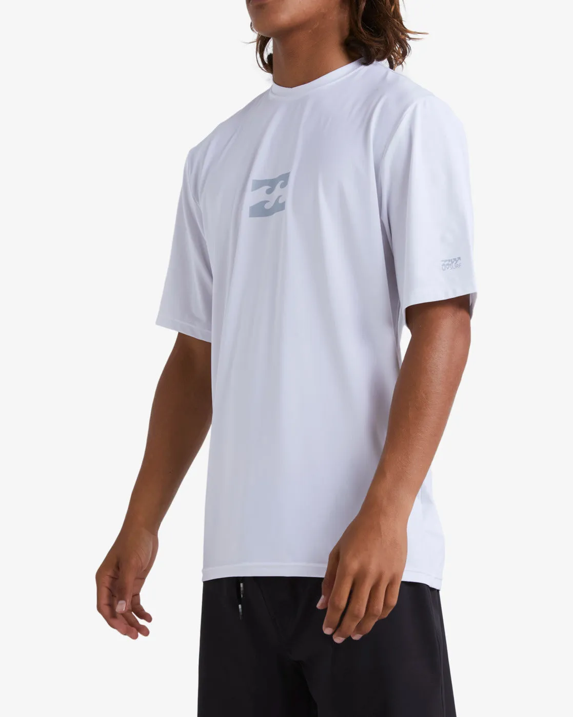 All Day Wave Loose Fit Short Sleeve Surf Tee - White sold by Billabong product image thumbnail 3
