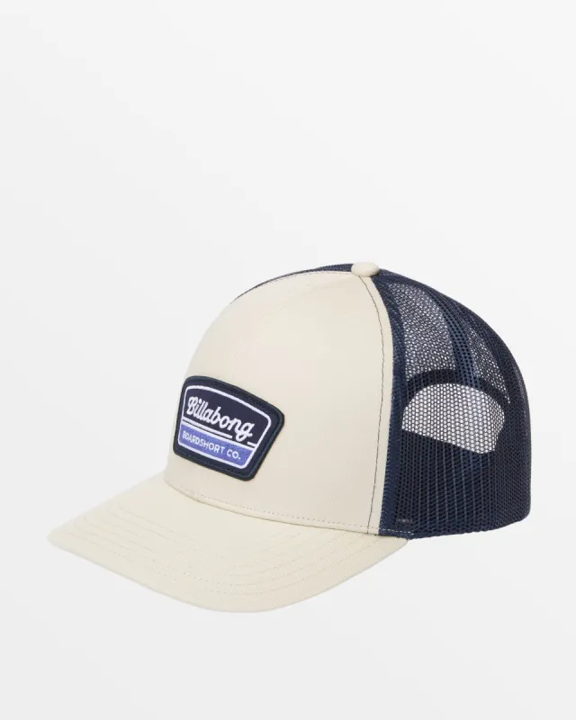 Walled Trucker Hat - Cream sold by Billabong