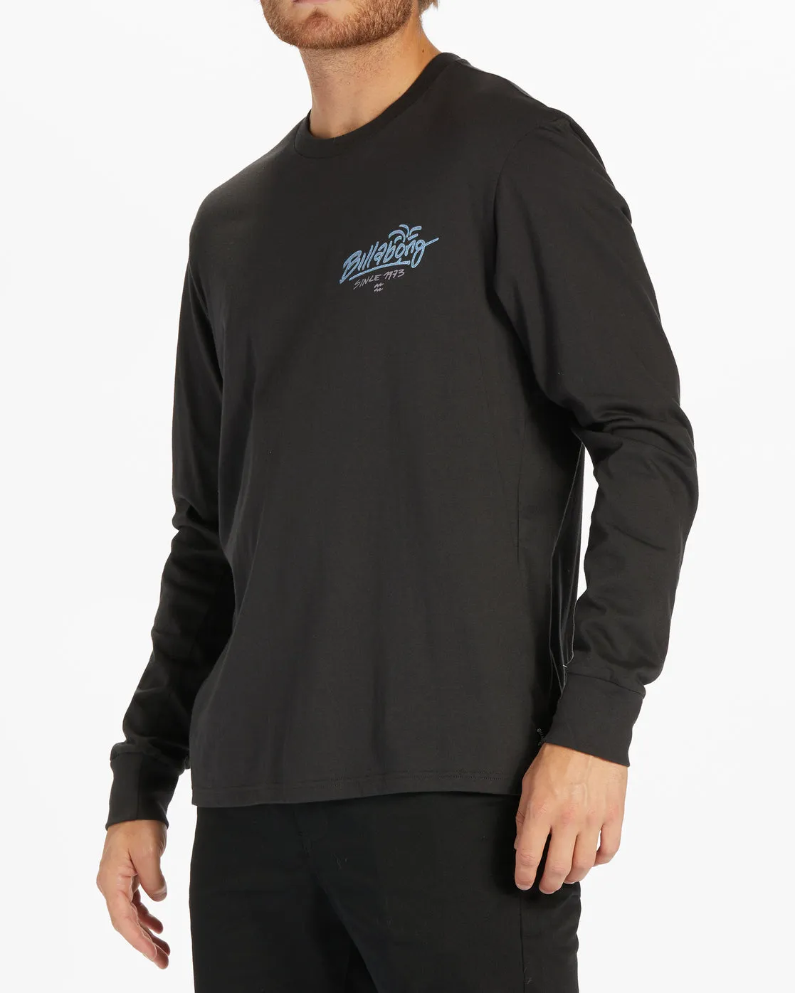 Lounge Long Sleeve T-Shirt - Washed Black sold by Billabong product image thumbnail 2