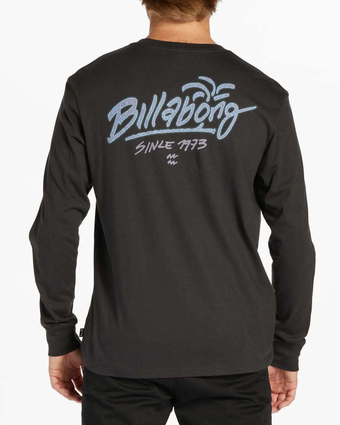 Lounge Long Sleeve T-Shirt - Washed Black sold by Billabong