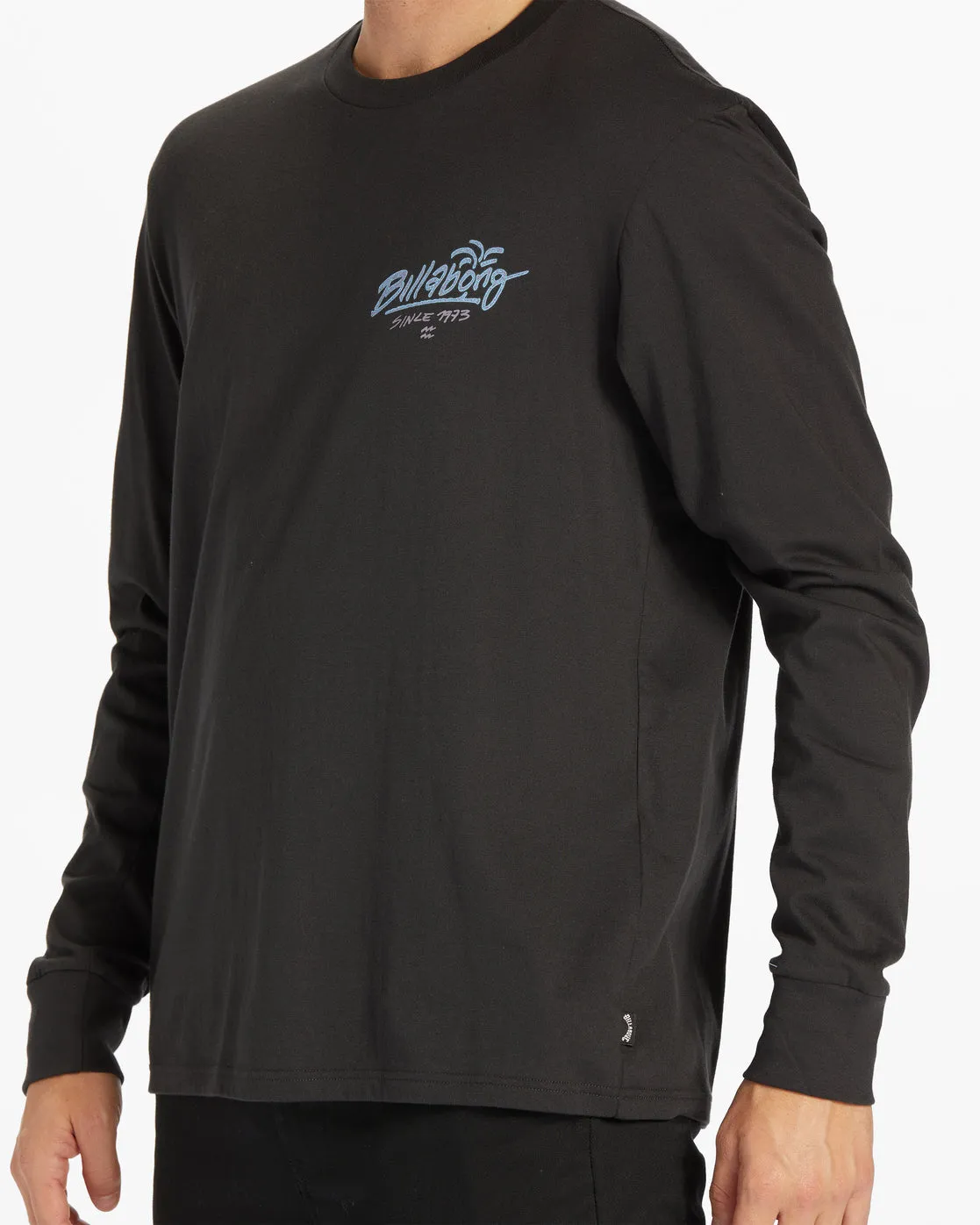 Lounge Long Sleeve T-Shirt - Washed Black sold by Billabong product image thumbnail 4