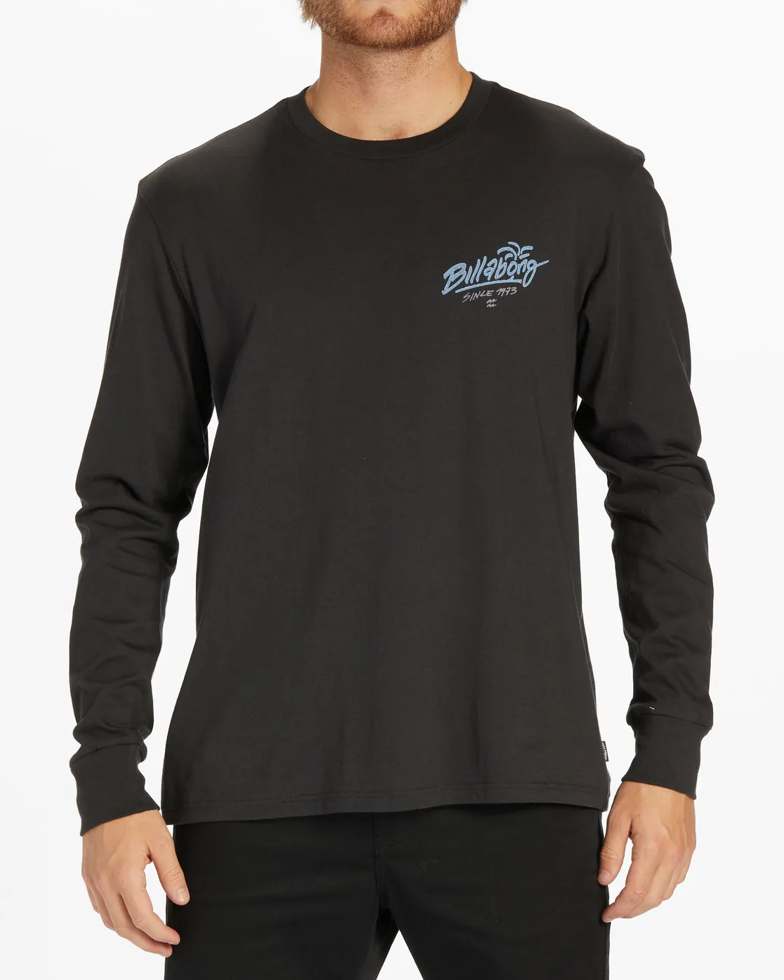 Lounge Long Sleeve T-Shirt - Washed Black sold by Billabong product image thumbnail 5