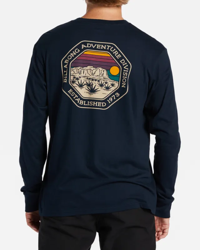 Rockies Long Sleeve T-Shirt - Navy sold by Billabong