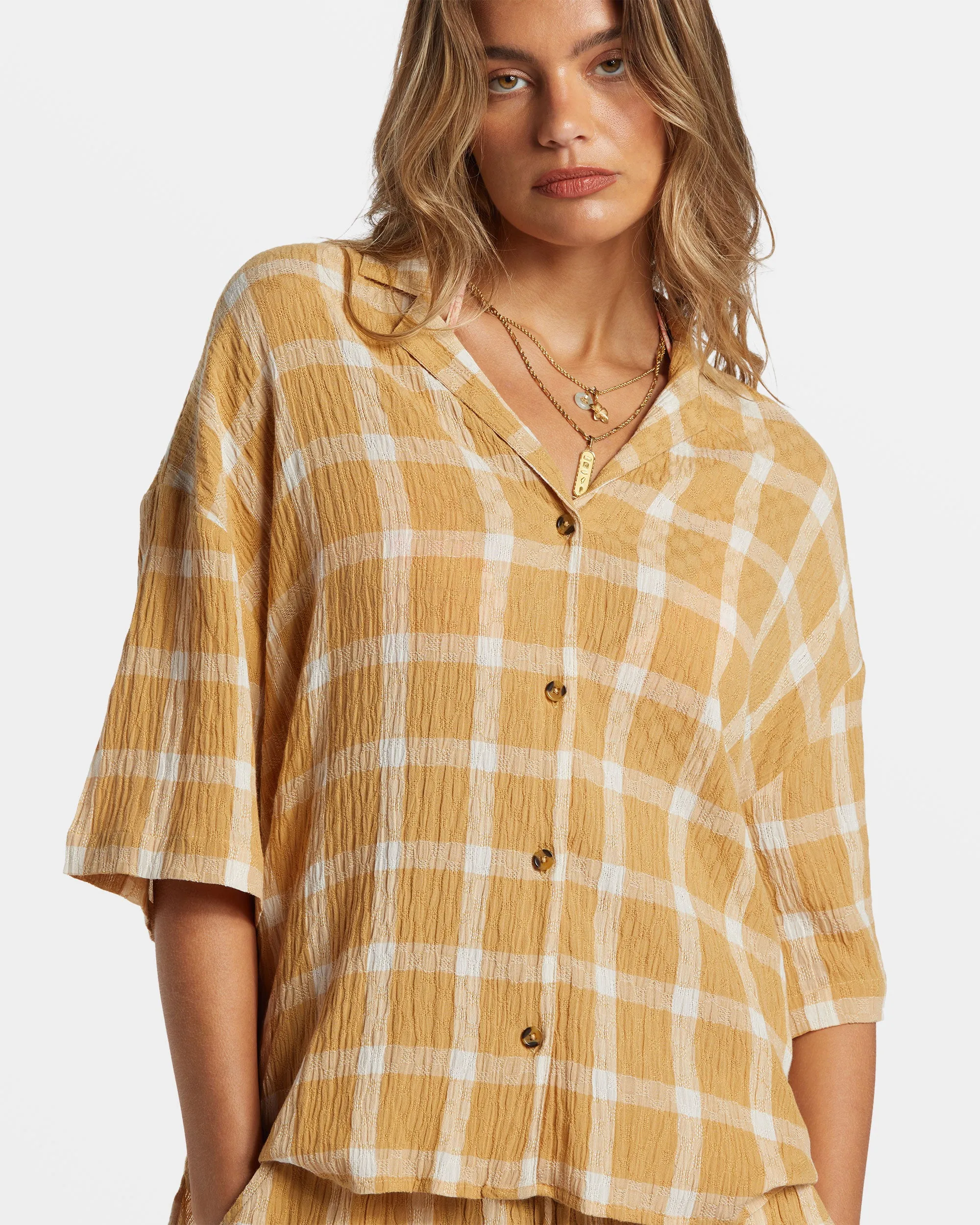Beach Side Oversized Short Sleeve Shirt - Hemp 2 sold by Billabong product image thumbnail 4