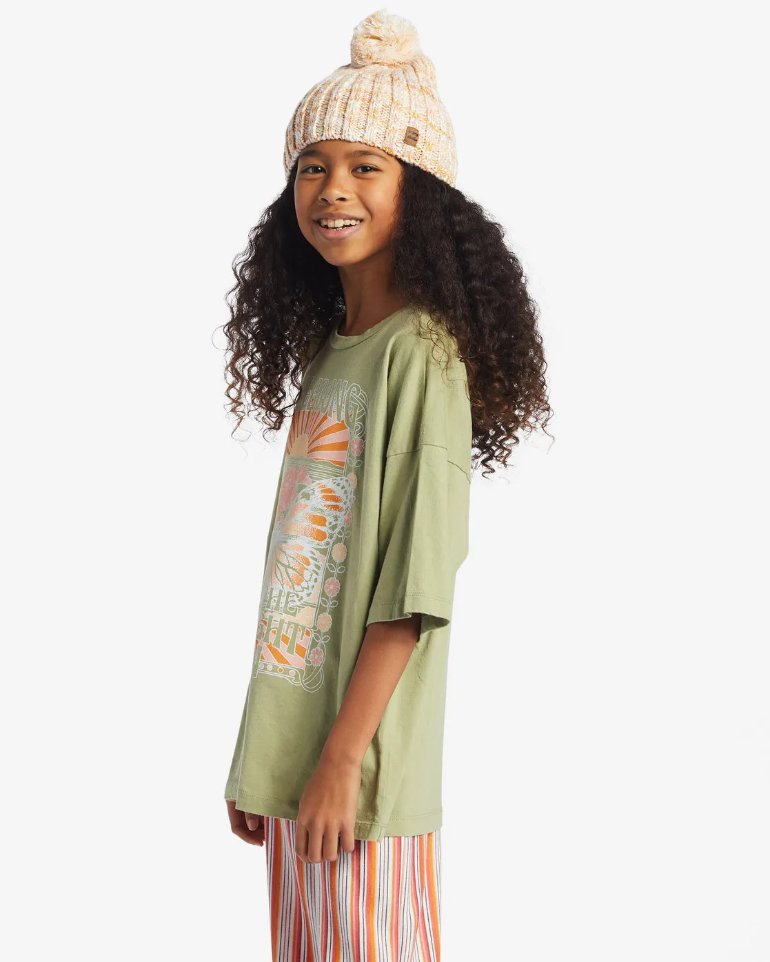 Girls Midnight Sun T-Shirt - Avocado sold by Billabong product image thumbnail 2