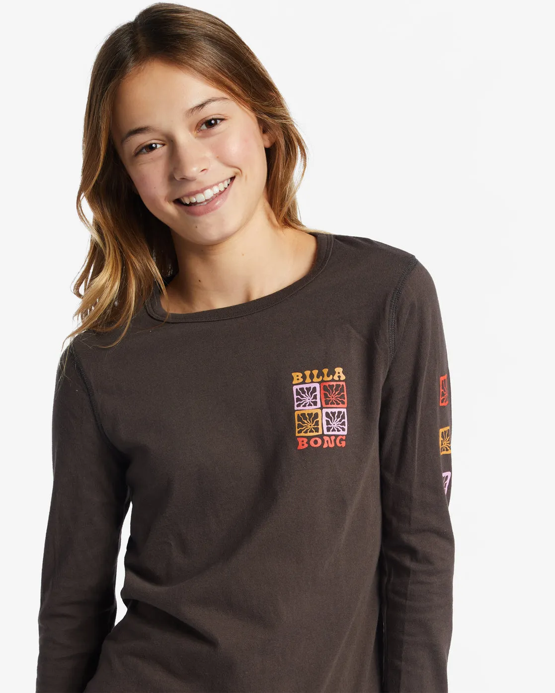 Girls A New Day T-Shirt - Off Black sold by Billabong product image thumbnail 4