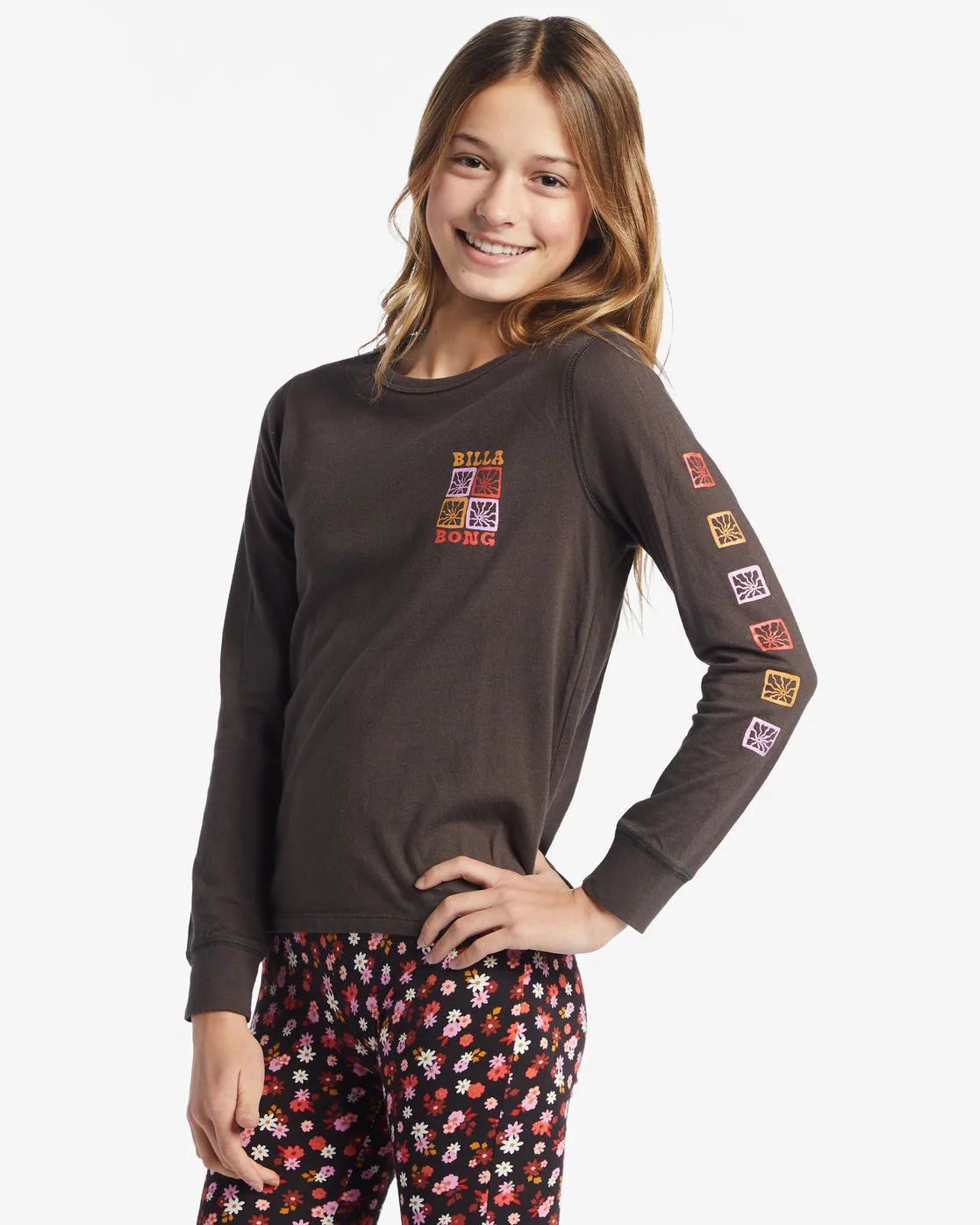 Girls A New Day T-Shirt - Off Black sold by Billabong product image thumbnail 2