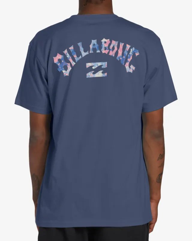 Arch Fill T-Shirt - Slate Blue sold by Billabong