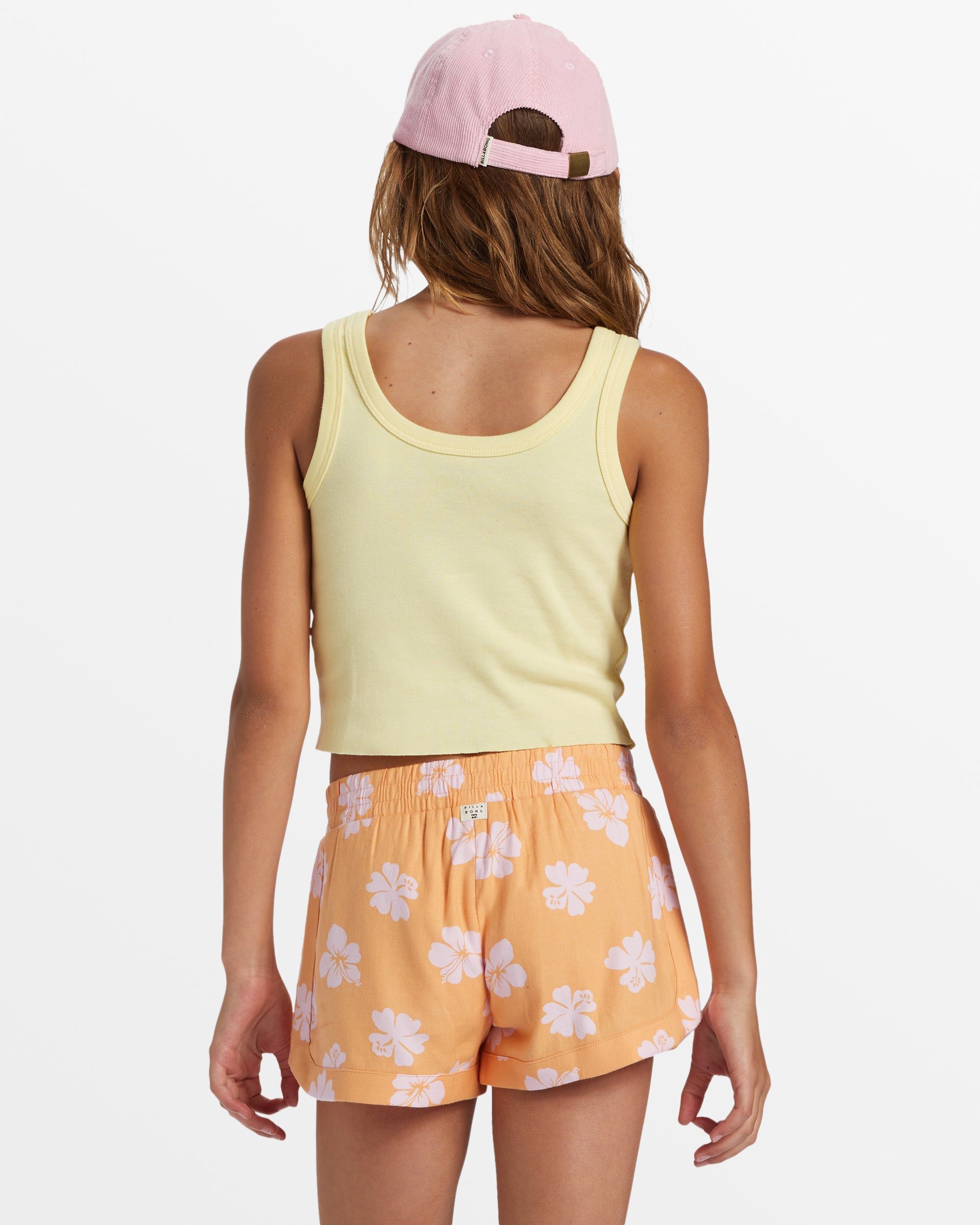 Girl's Stay Sunny Cropped Tank Top - Mellow Yellow sold by Billabong product image thumbnail 2
