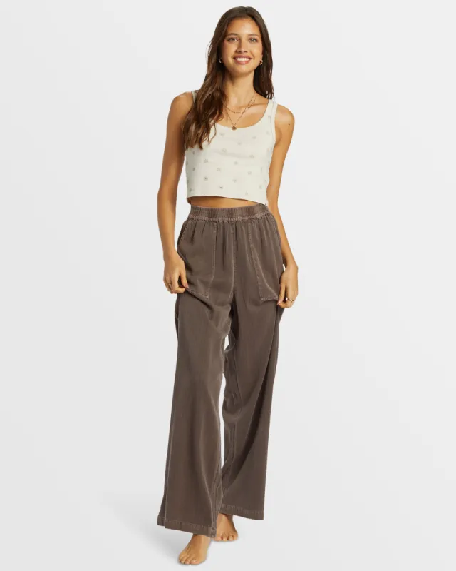 Free Time Relaxed Fit Pants - Kona sold by Billabong