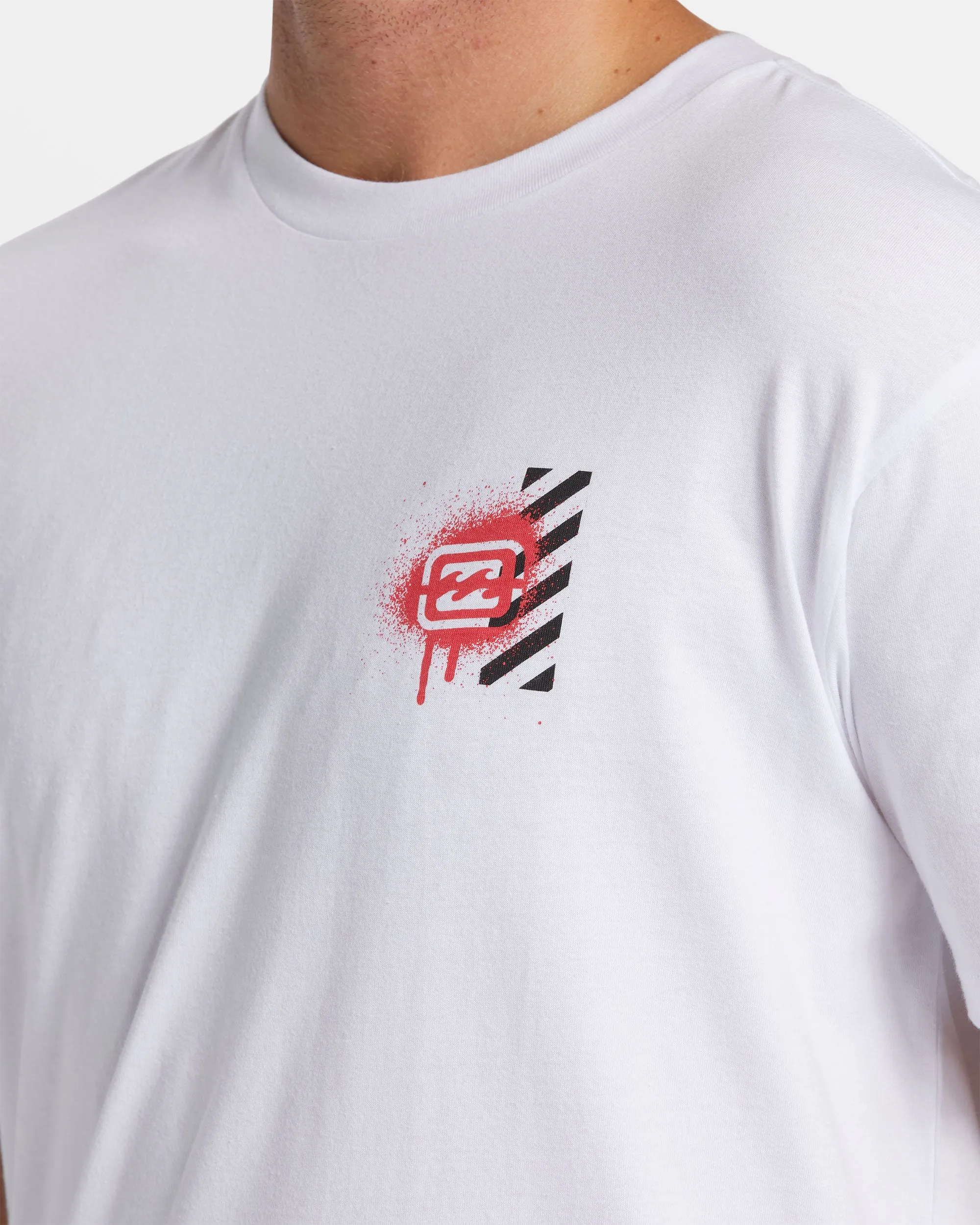 Segment T-Shirt - White sold by Billabong product image thumbnail 4