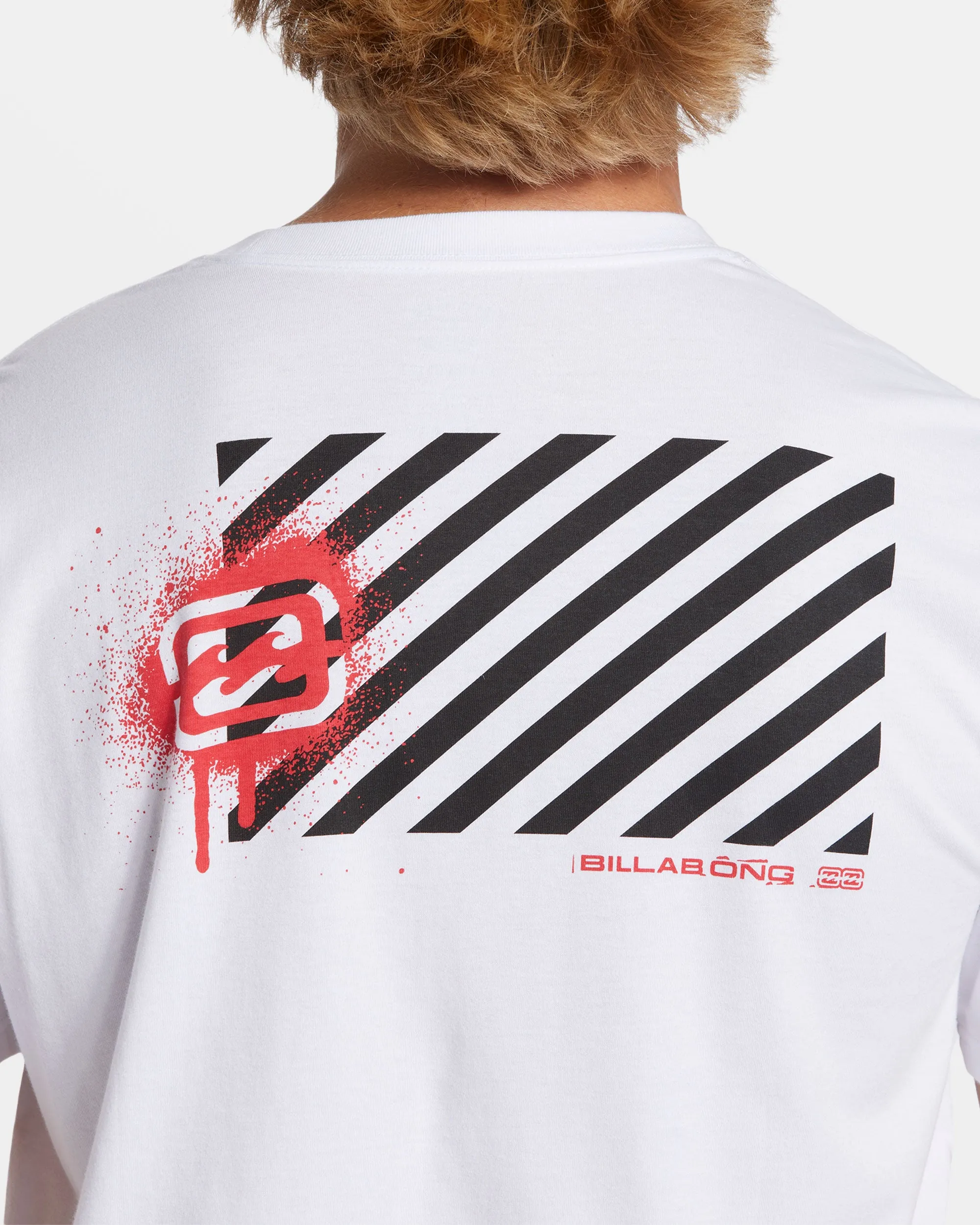 Segment T-Shirt - White sold by Billabong product image thumbnail 3