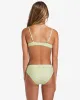 Girls Daydream Check Two Piece Banded Triangle Bikini Set - Light Lime sold by Billabong