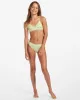 Girls Daydream Check Two Piece Banded Triangle Bikini Set - Light Lime sold by Billabong