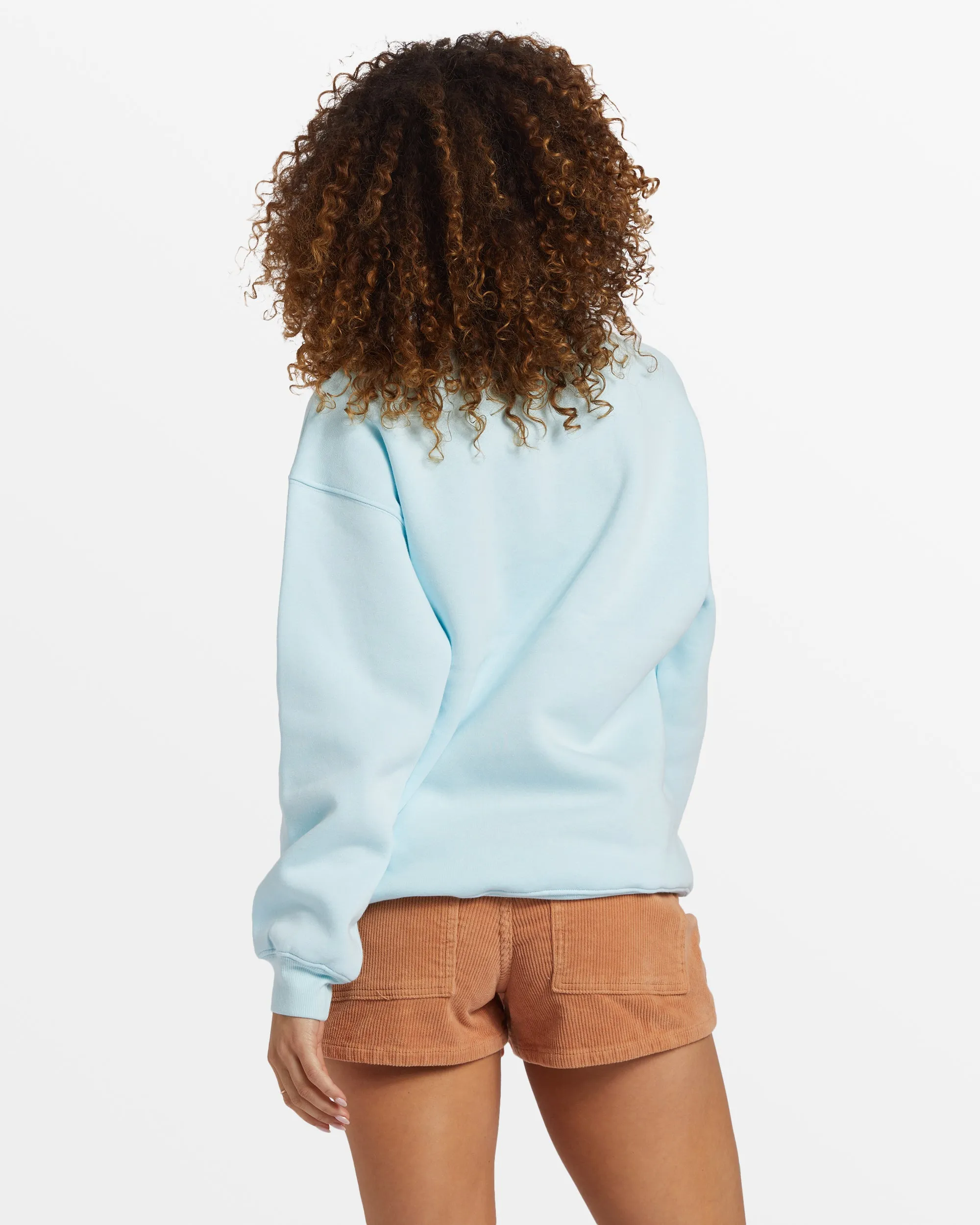 Island Life Crew Neck Sweatshirt - Blue Glow sold by Billabong product image thumbnail 2