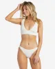 Summer High Tropic Bikini Bottoms - Salt Crystal sold by Billabong