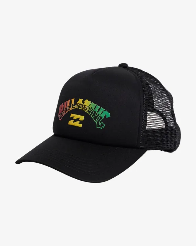 Podium Trucker Hat - Rasta made by Billabong
