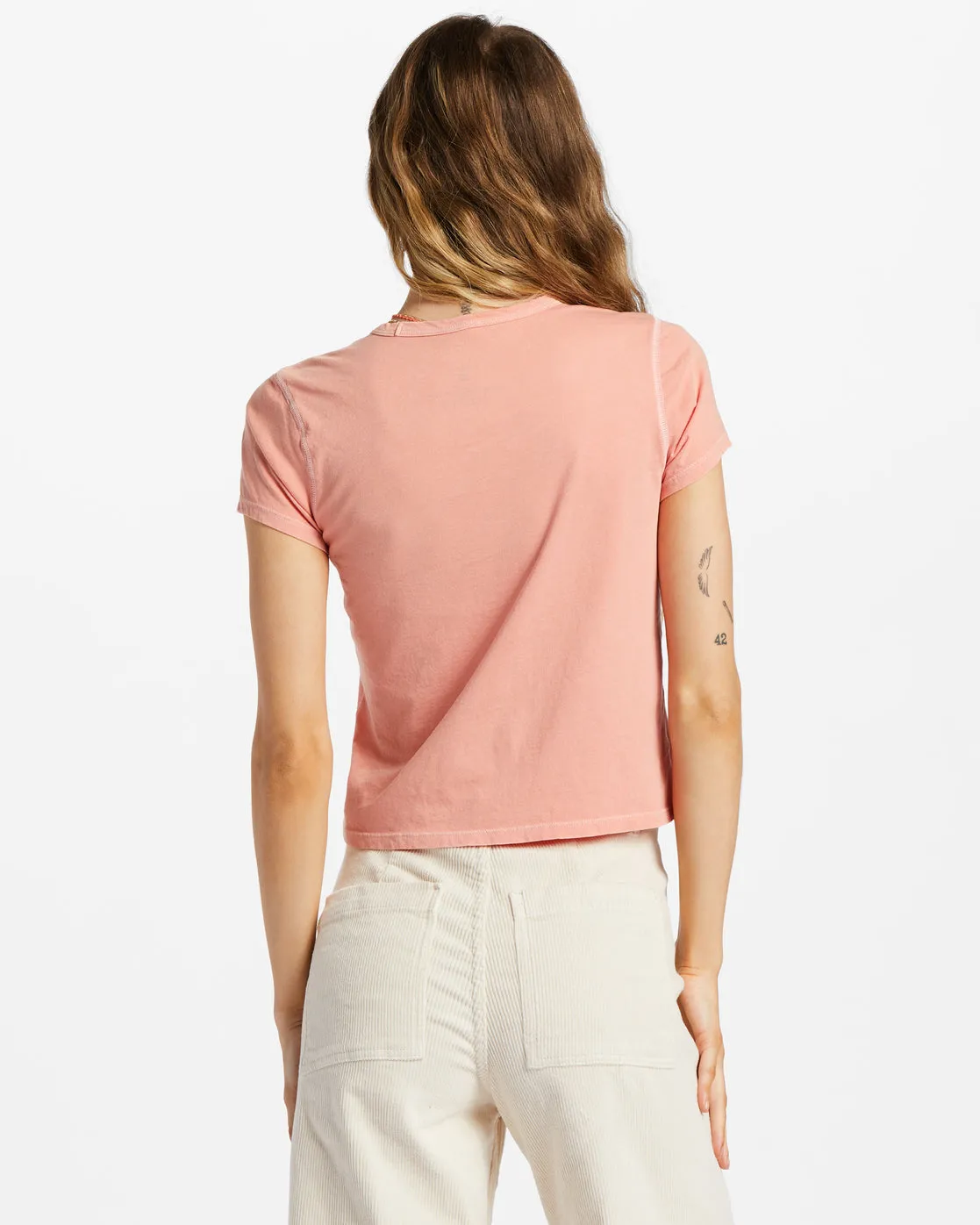 On Holiday T-Shirt - Peach Out sold by Billabong product image thumbnail 3