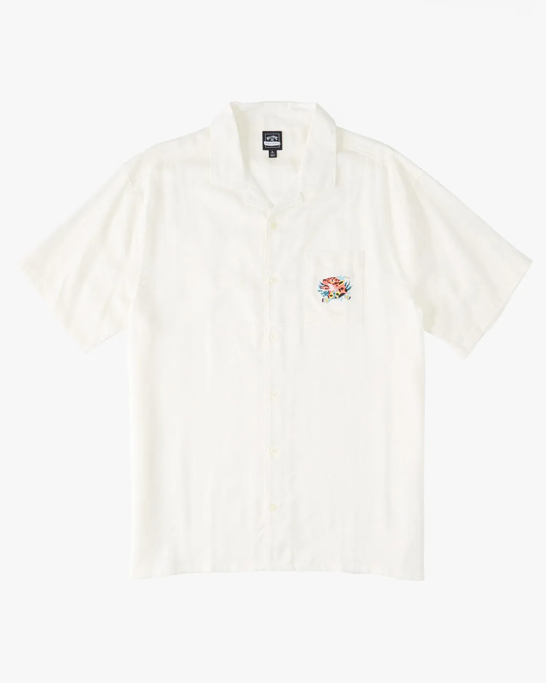 Zeledon Vacay Short Sleeve Shirt - Off White sold by Billabong product image thumbnail 5