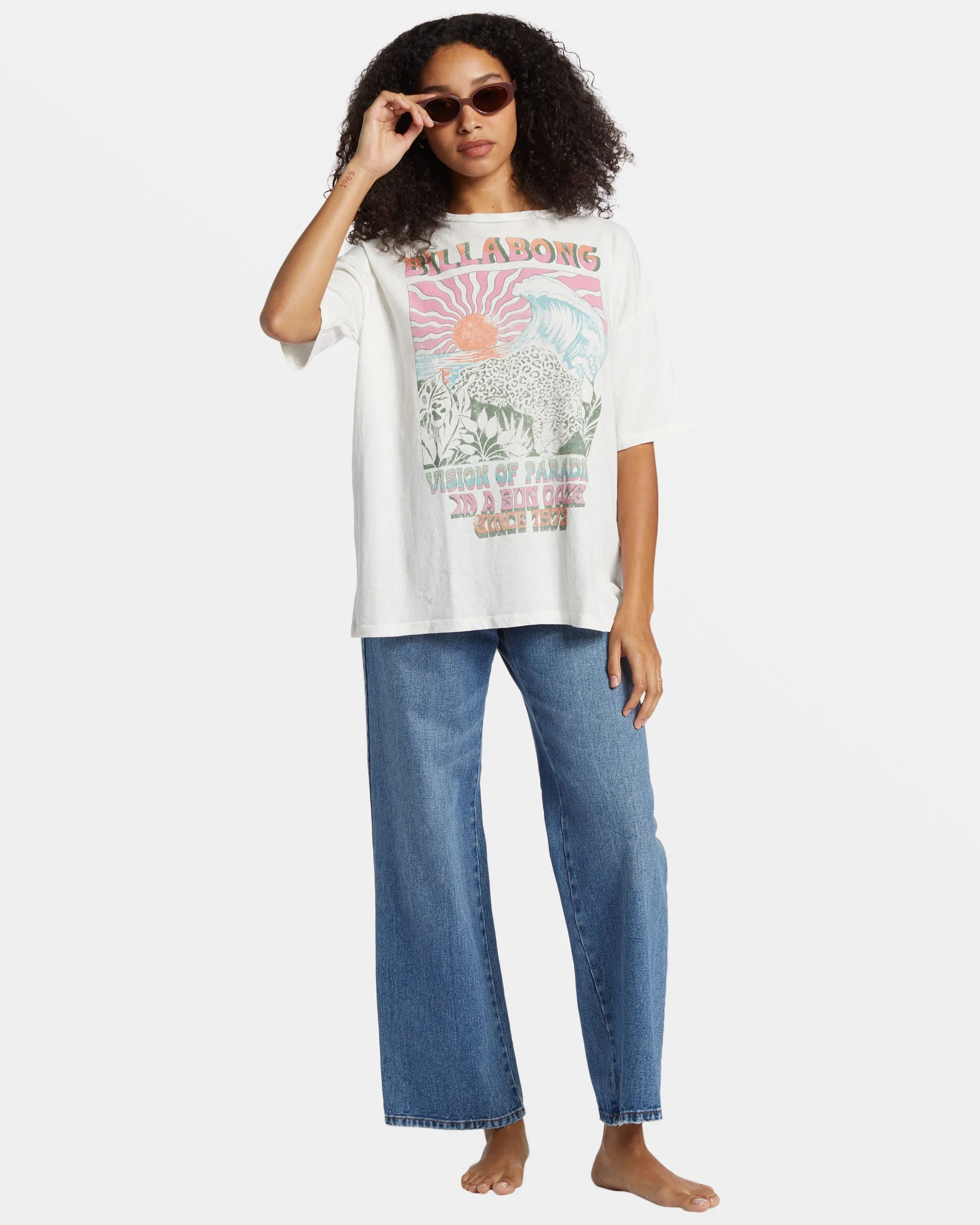 Vision Of Paradise T-Shirt - Salt Crystal sold by Billabong product image thumbnail 5