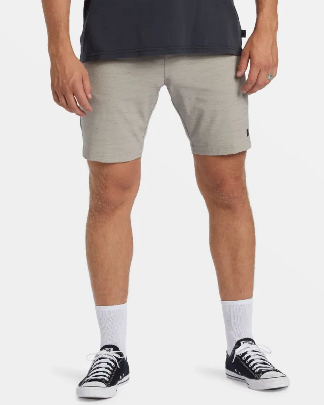 Crossfire Slub 19" Hybrid Submersible Shorts - Stone sold by Billabong