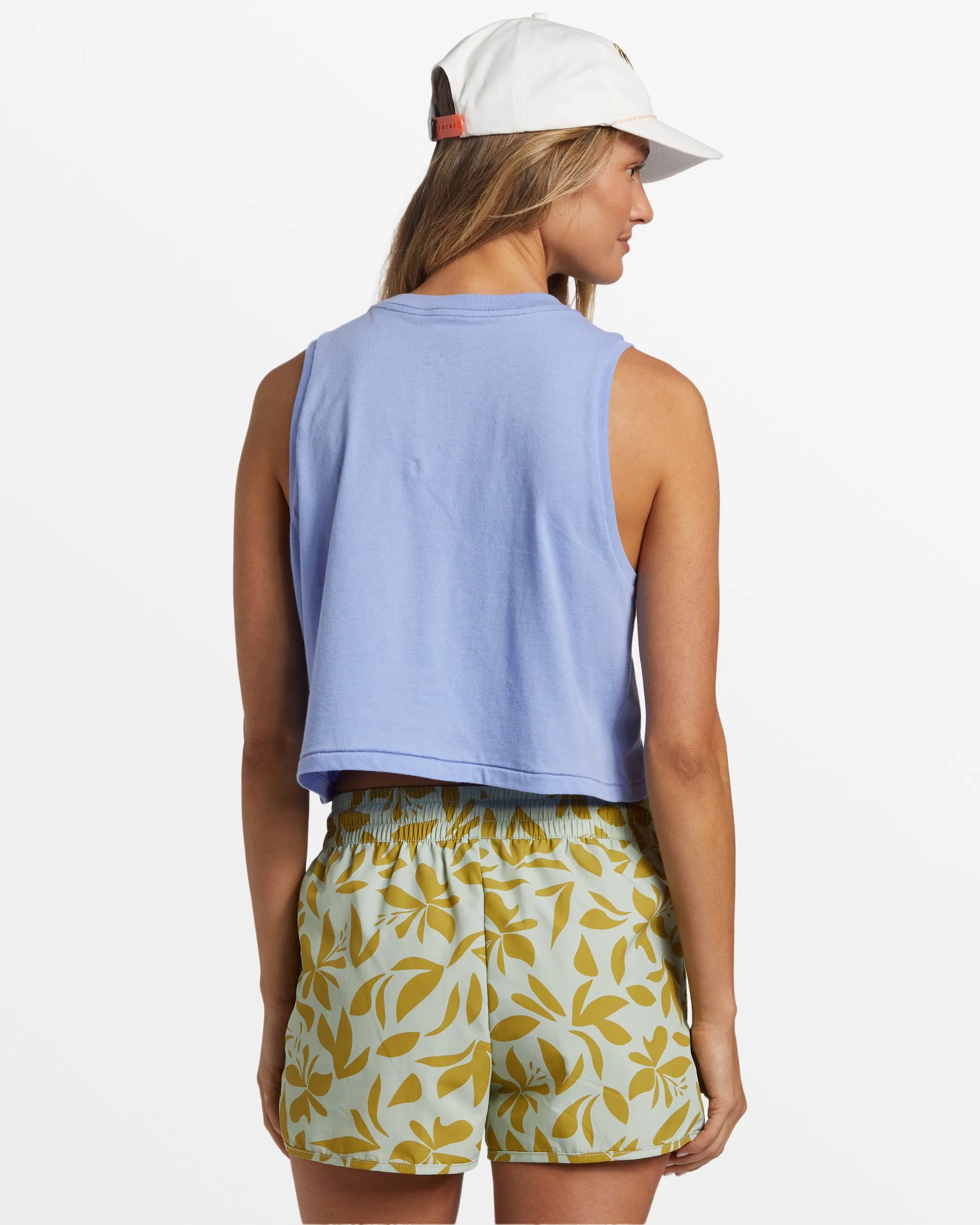 A/Div Cropped Muscle Tank Top - Cosmic Blue sold by Billabong product image thumbnail 2
