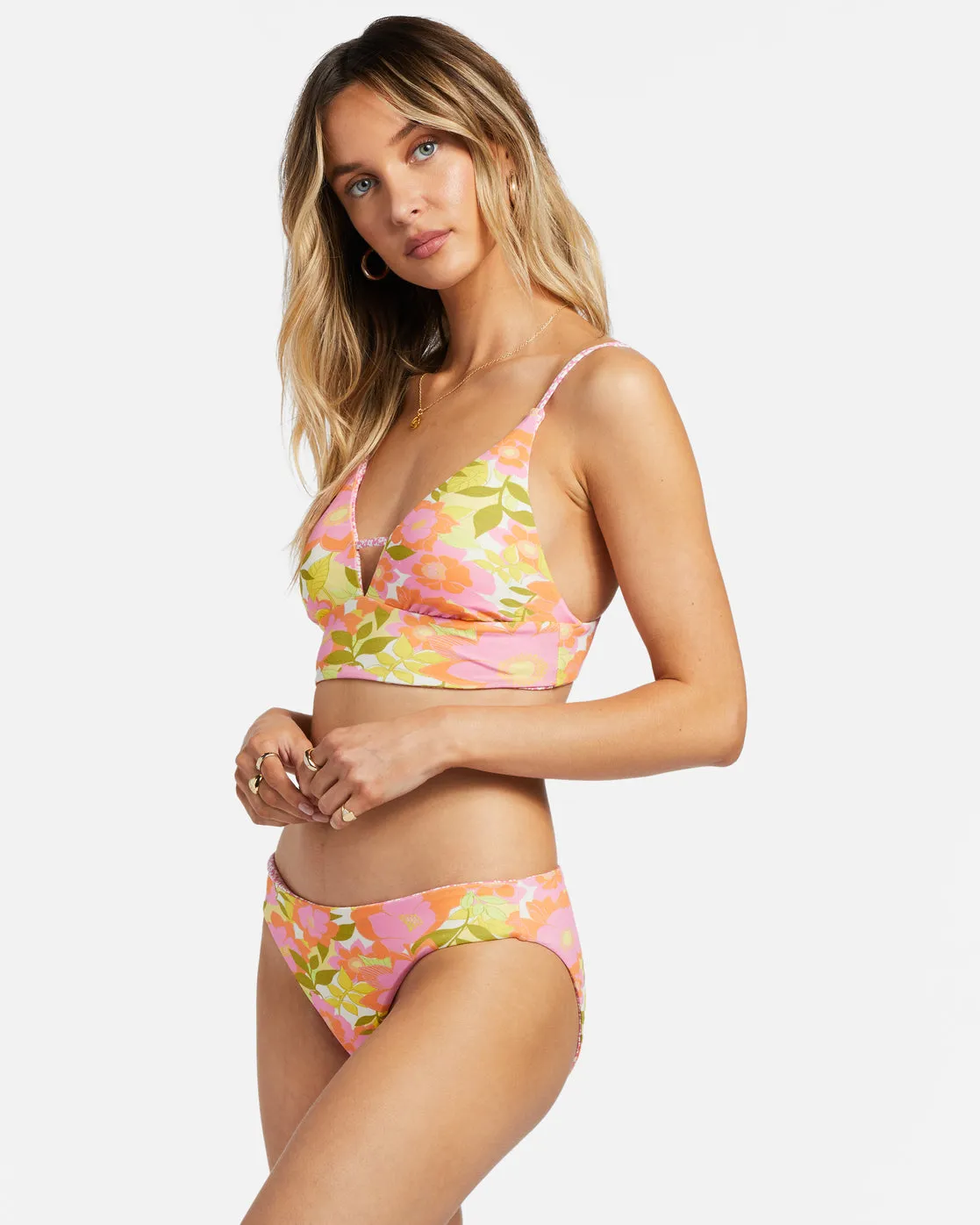 Summer Folk Reversible Cami Bikini Top - Multi sold by Billabong product image thumbnail 2
