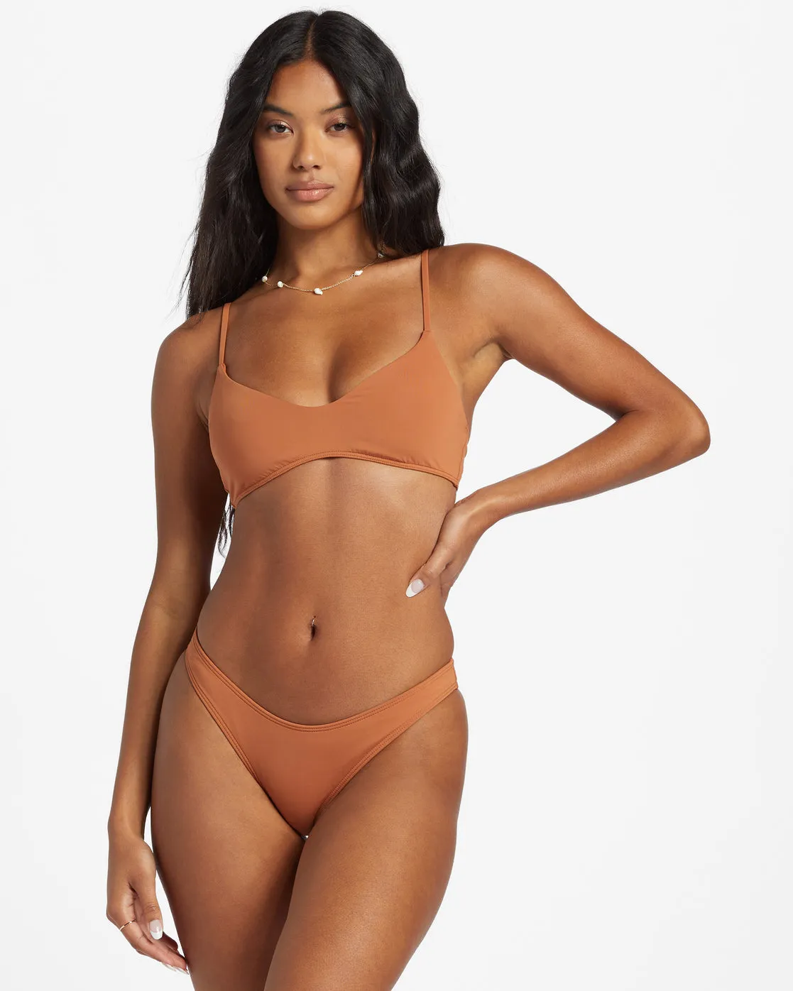 Sol Searcher Hike Bikini Bottoms - Golden Brown sold by Billabong product image thumbnail 3
